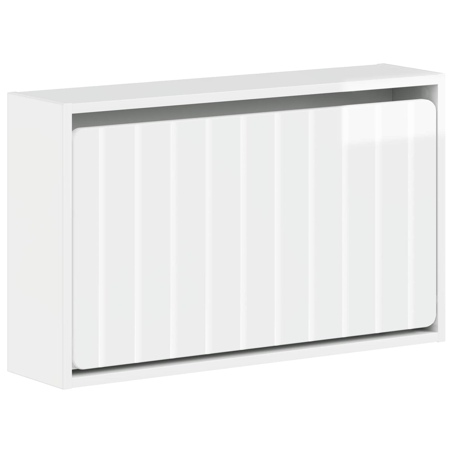 Vegghengt skoskap ZWOLLE 71 x 17 x 43 cm Konstruert tre