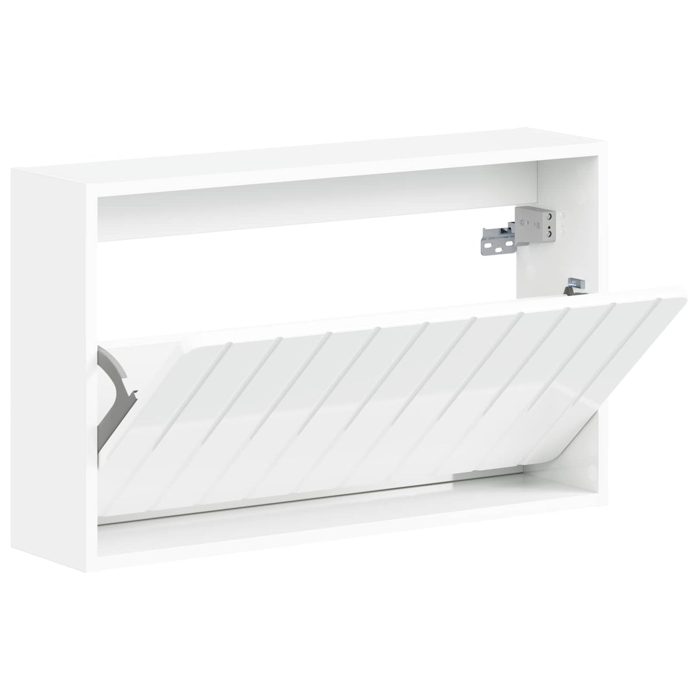 Vegghengt skoskap ZWOLLE 71 x 17 x 43 cm Konstruert tre