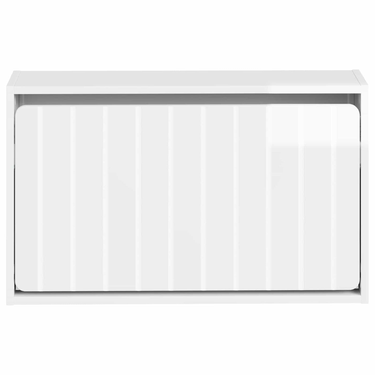 Vegghengt skoskap ZWOLLE 71 x 17 x 43 cm Konstruert tre