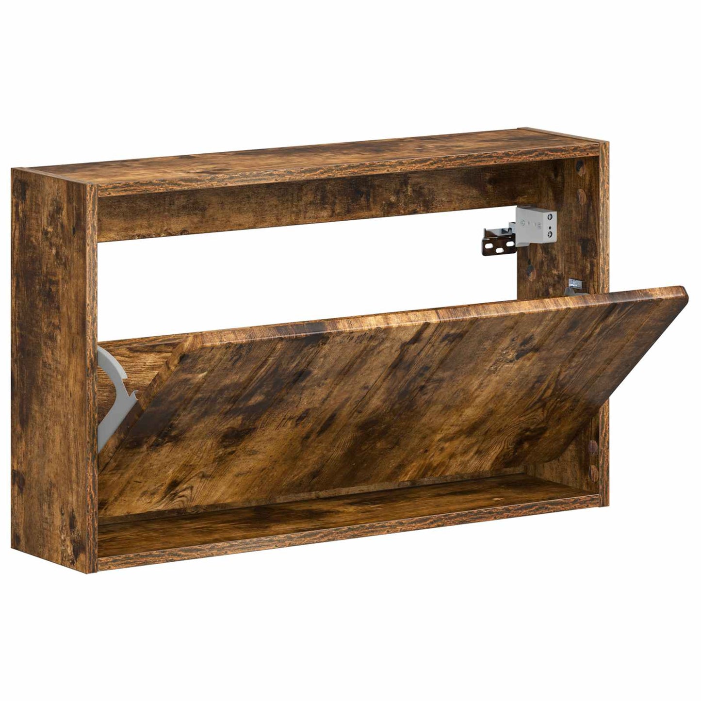 Vegghengt skoskap ZWOLLE 71 x 17 x 43 cm Konstruert tre