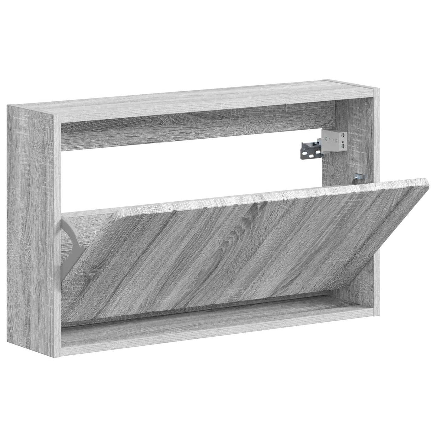 Vegghengt skoskap ZWOLLE 71 x 17 x 43 cm Konstruert tre