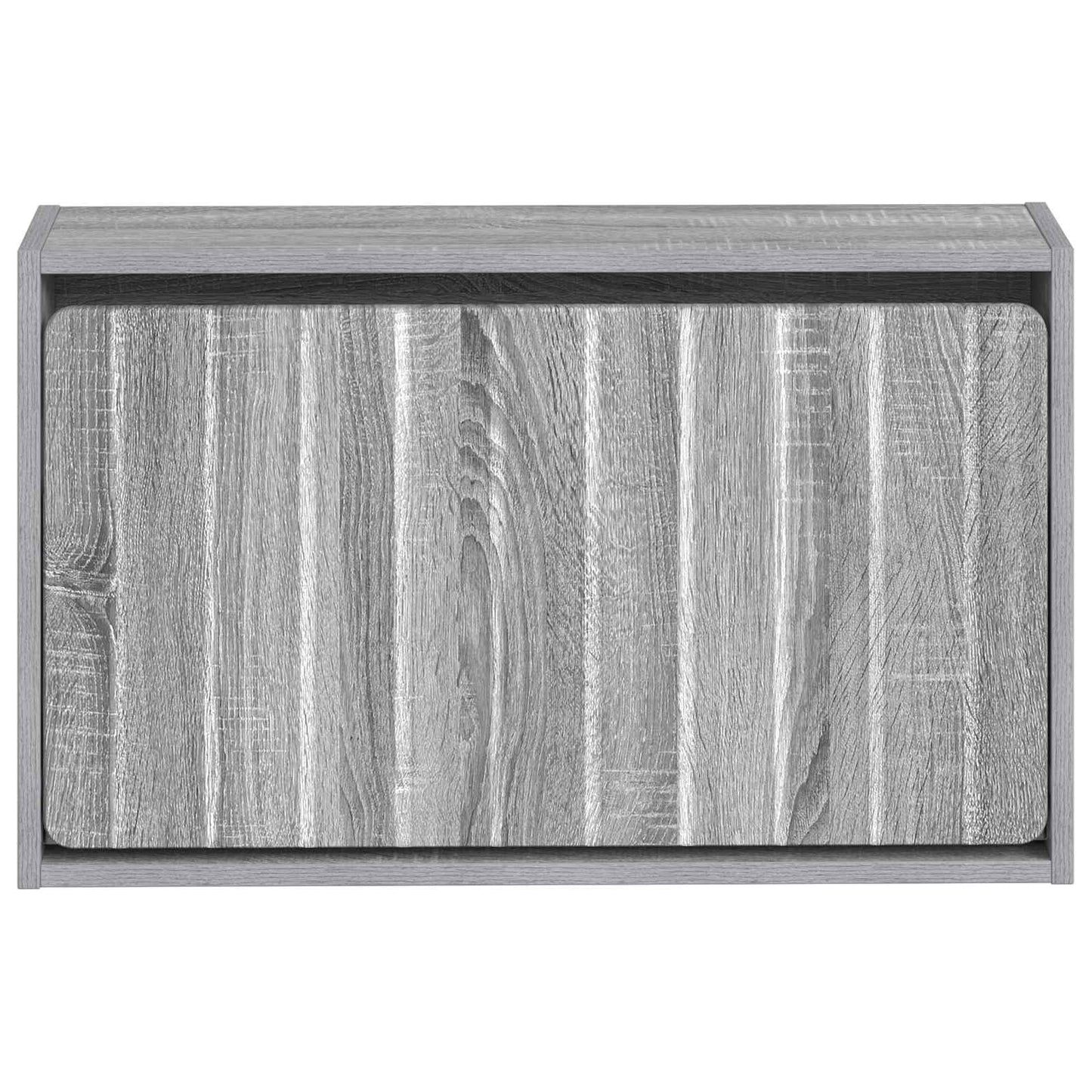 Vegghengt skoskap ZWOLLE 71 x 17 x 43 cm Konstruert tre
