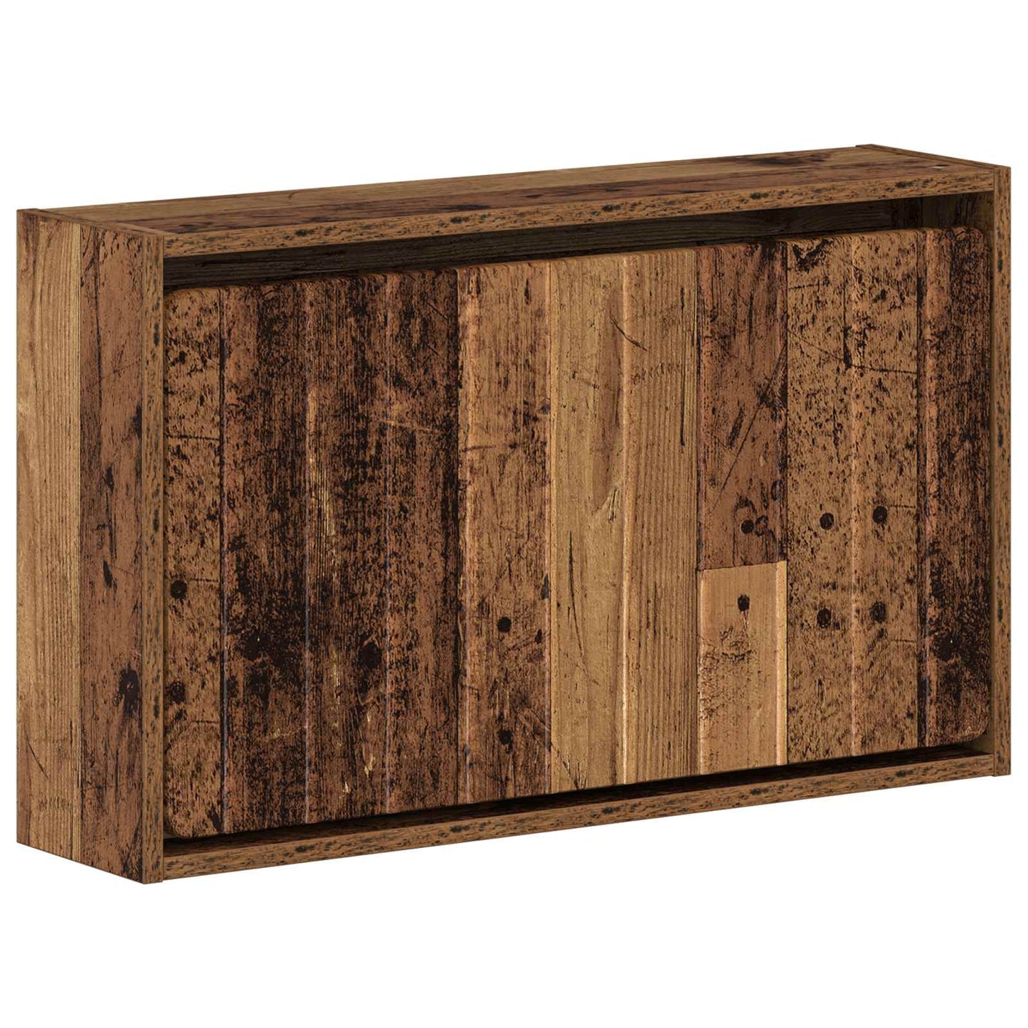 Vegghengt skoskap ZWOLLE 71 x 17 x 43 cm Konstruert tre