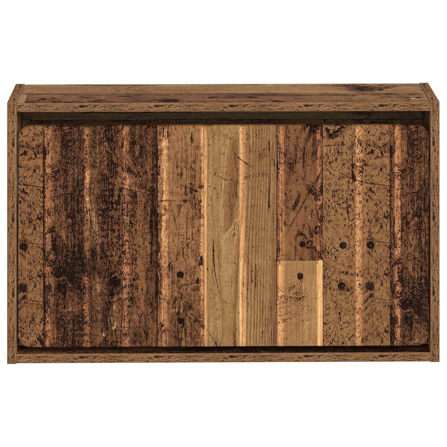 Vegghengt skoskap ZWOLLE 71 x 17 x 43 cm Konstruert tre