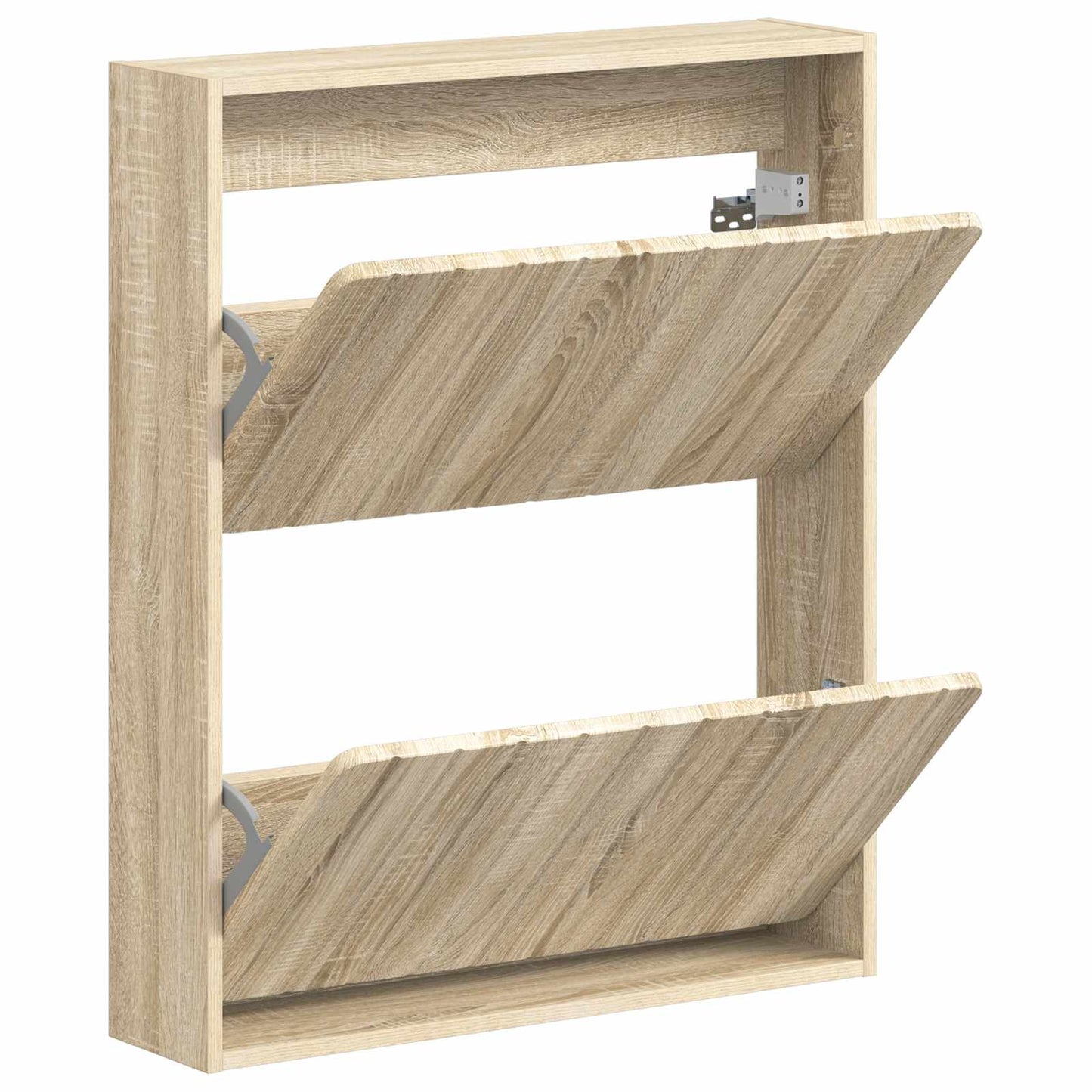 Vegghengt skoskap ZWOLLE 71 x 17 x 86 cm Konstruert tre