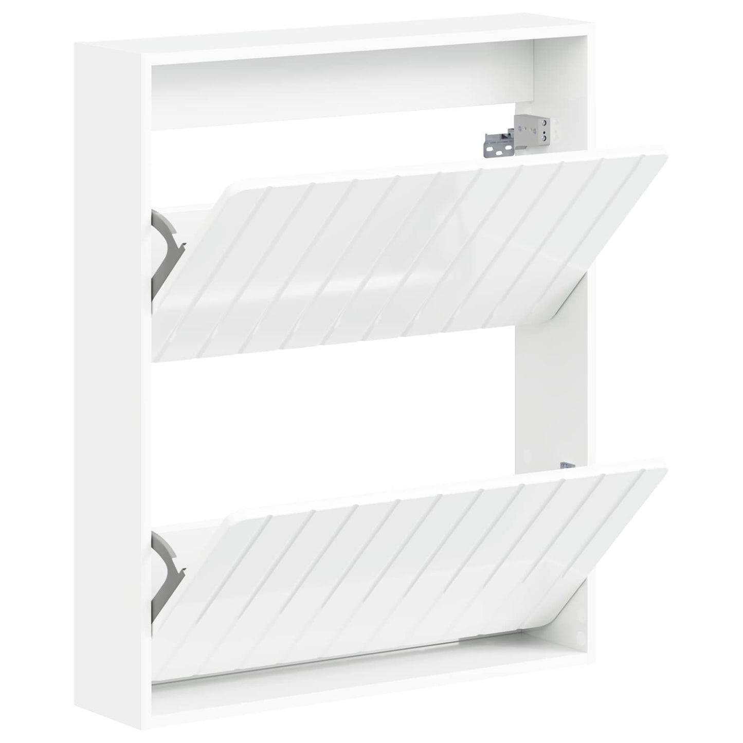 Vegghengt skoskap ZWOLLE 71 x 17 x 86 cm Konstruert tre