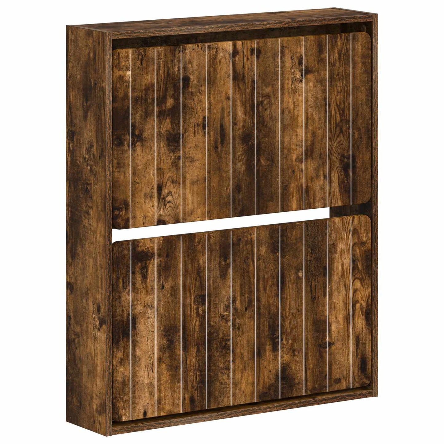 Vegghengt skoskap ZWOLLE 71 x 17 x 86 cm Konstruert tre