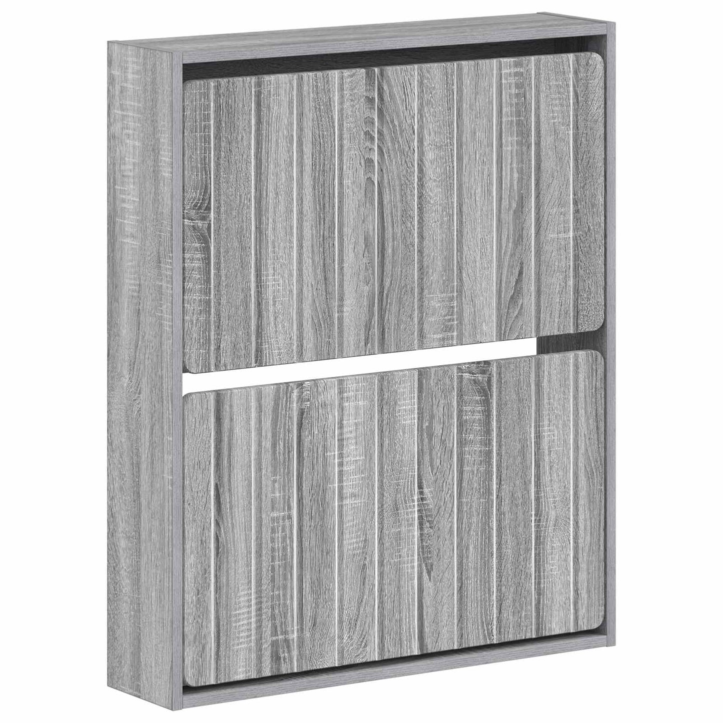 Vegghengt skoskap ZWOLLE 71 x 17 x 86 cm Konstruert tre