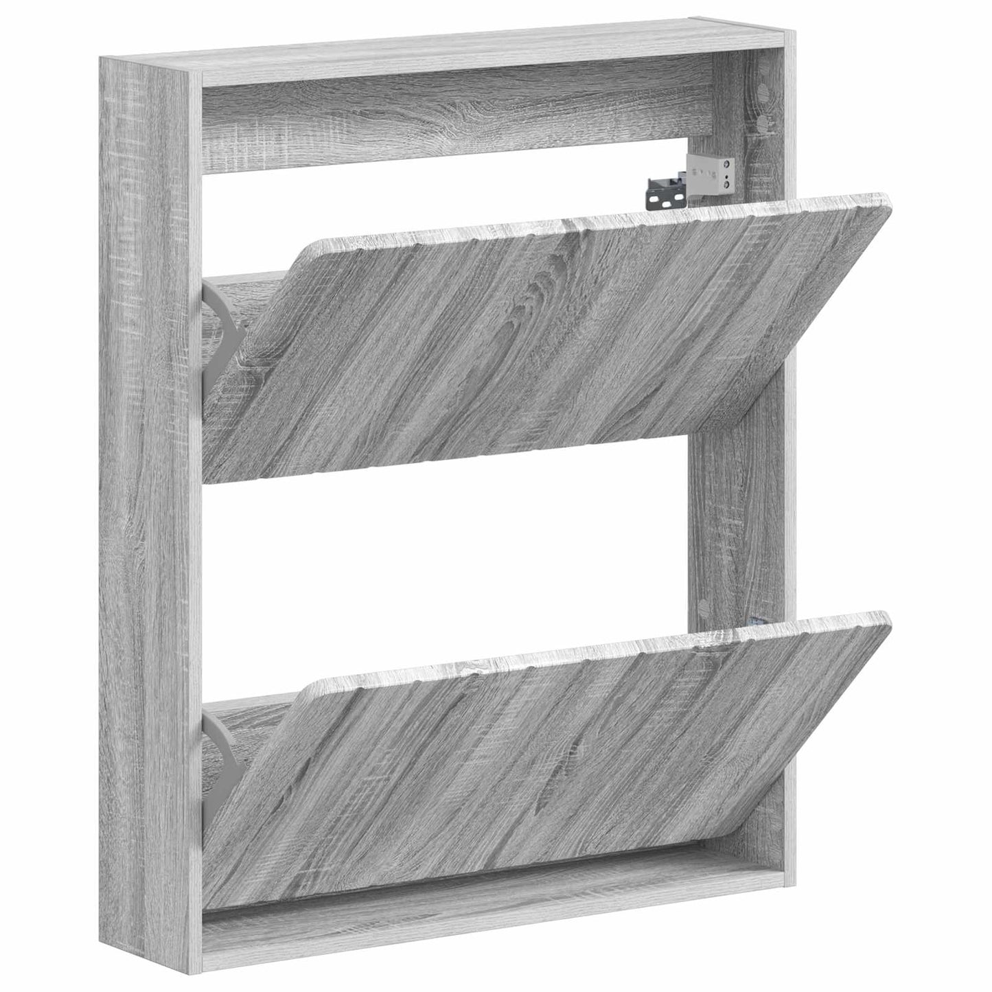 Vegghengt skoskap ZWOLLE 71 x 17 x 86 cm Konstruert tre
