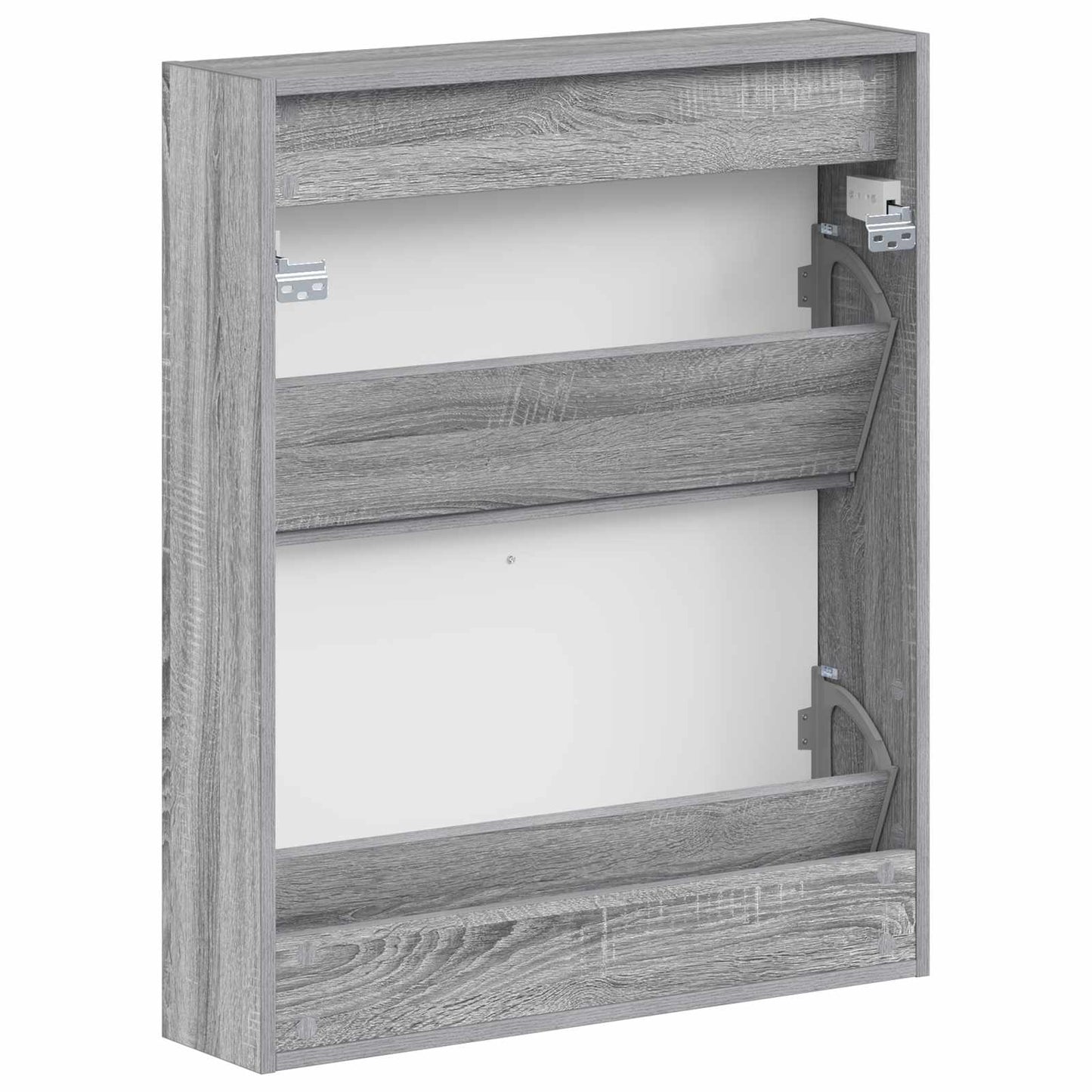 Vegghengt skoskap ZWOLLE 71 x 17 x 86 cm Konstruert tre
