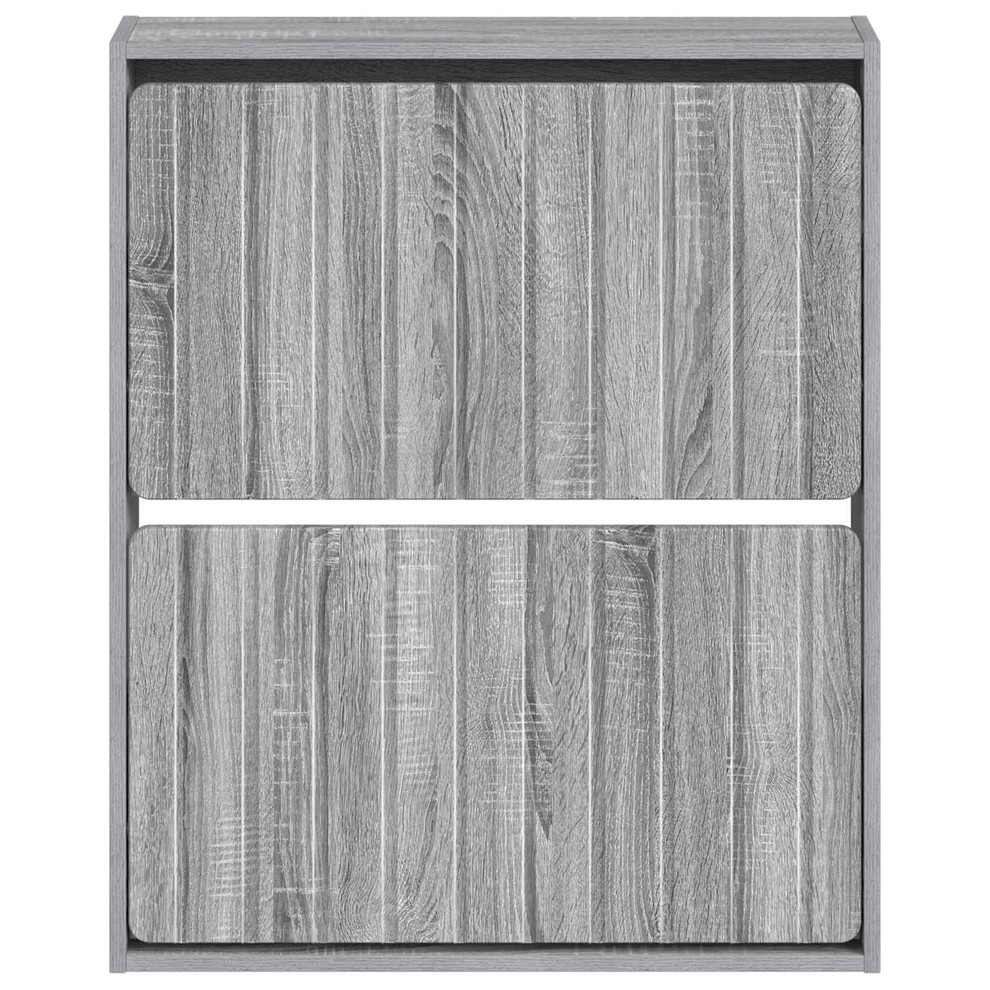 Vegghengt skoskap ZWOLLE 71 x 17 x 86 cm Konstruert tre