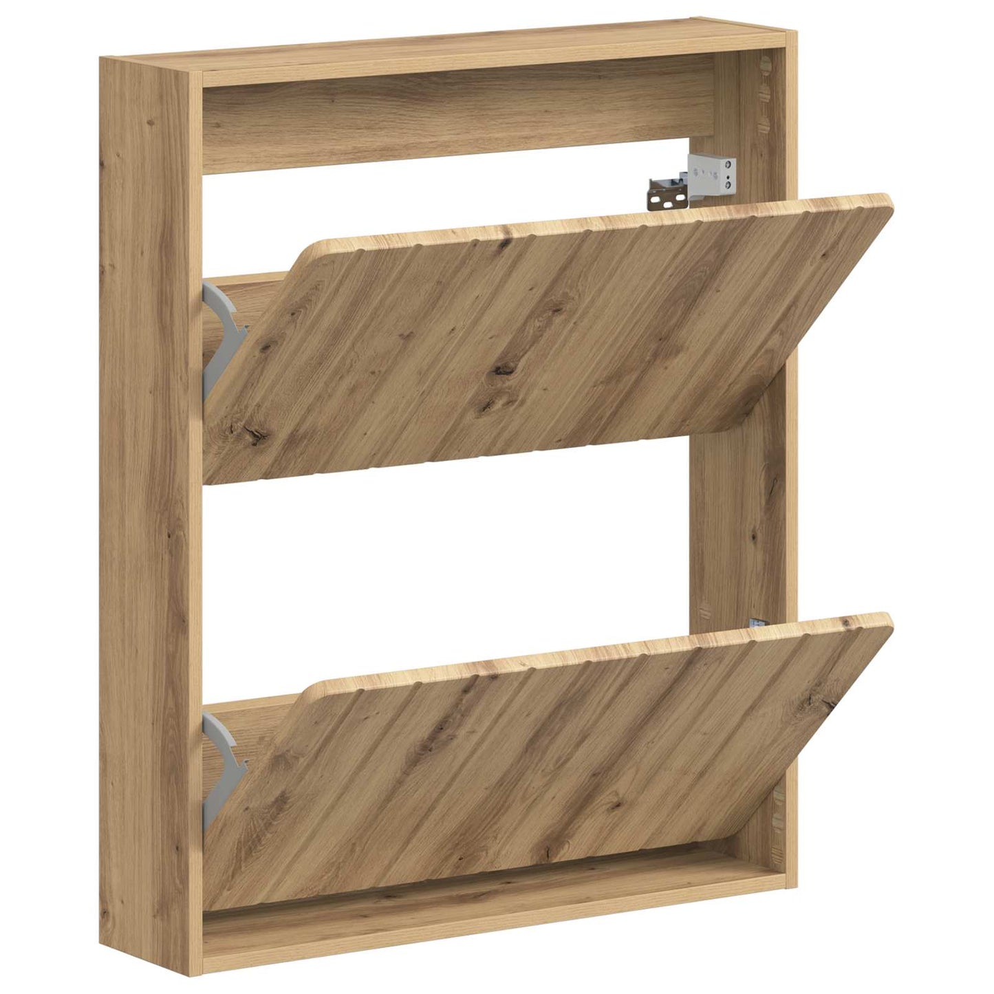 Vegghengt skoskap ZWOLLE 71 x 17 x 86 cm Konstruert tre