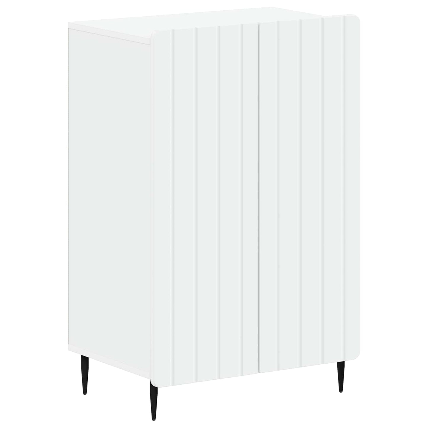 Sko Skap ZWOLLE 59,5 x 39,5 x 91,5 cm Konstruert tre Hvit