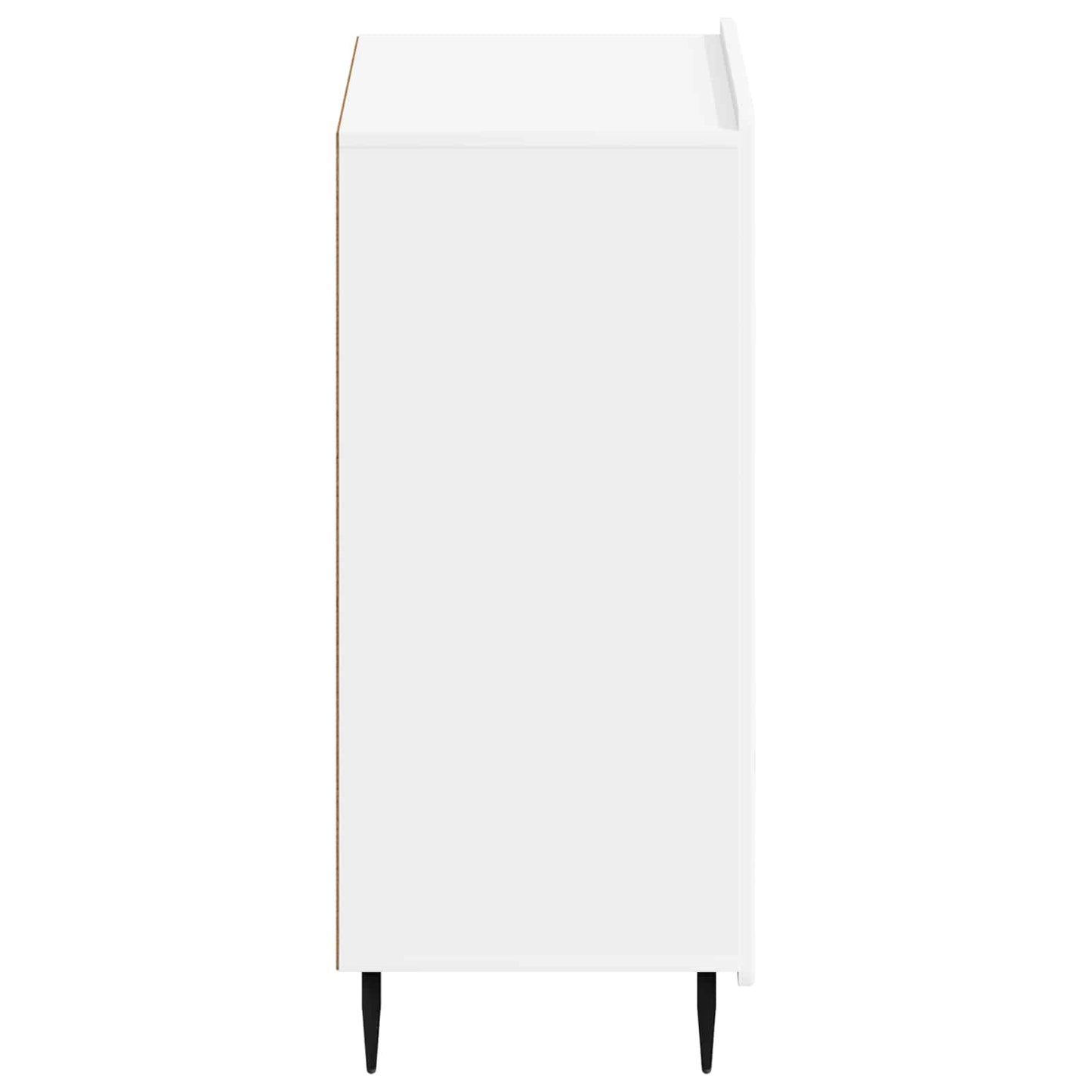 Sko Skap ZWOLLE 59,5 x 39,5 x 91,5 cm Konstruert tre Hvit