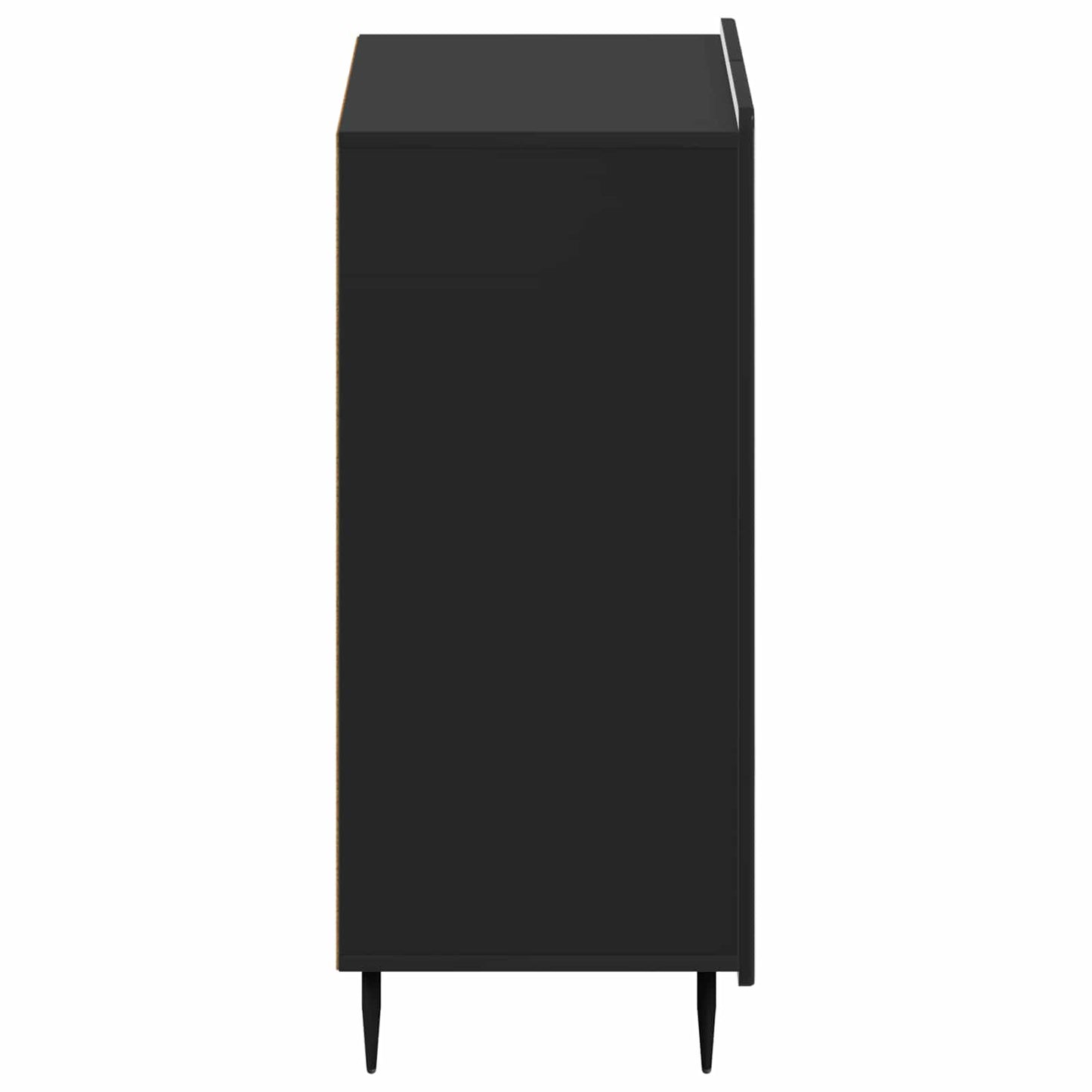 Sko Skap ZWOLLE 59,5 x 39,5 x 91,5 cm Konstruert tre Svart