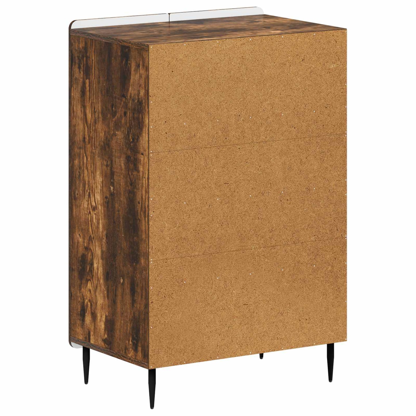 Sko Skap ZWOLLE 59,5 x 39,5 x 91,5 cm Konstruert tre Røkt Eik