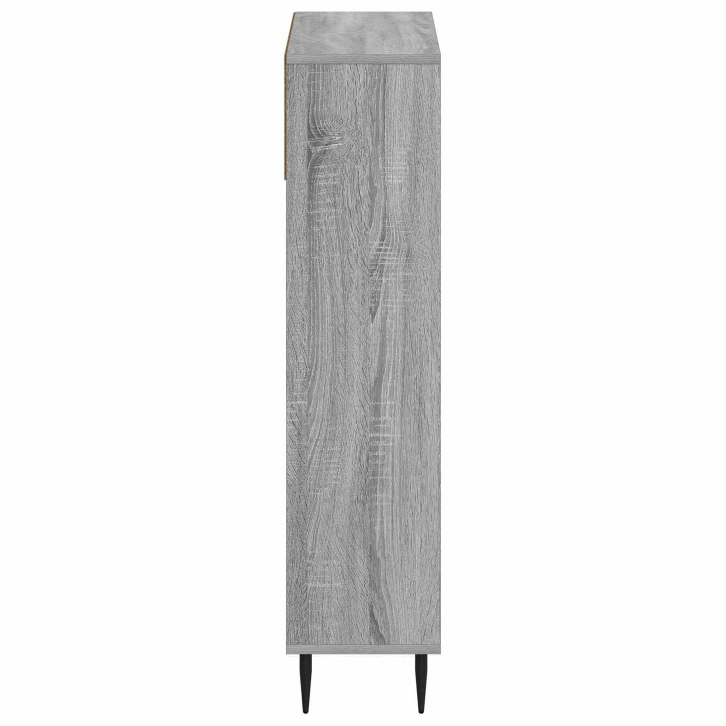 Sko Skap ZWOLLE 78 x 24 x 103 cm Konstruert tre Grå Sonoma