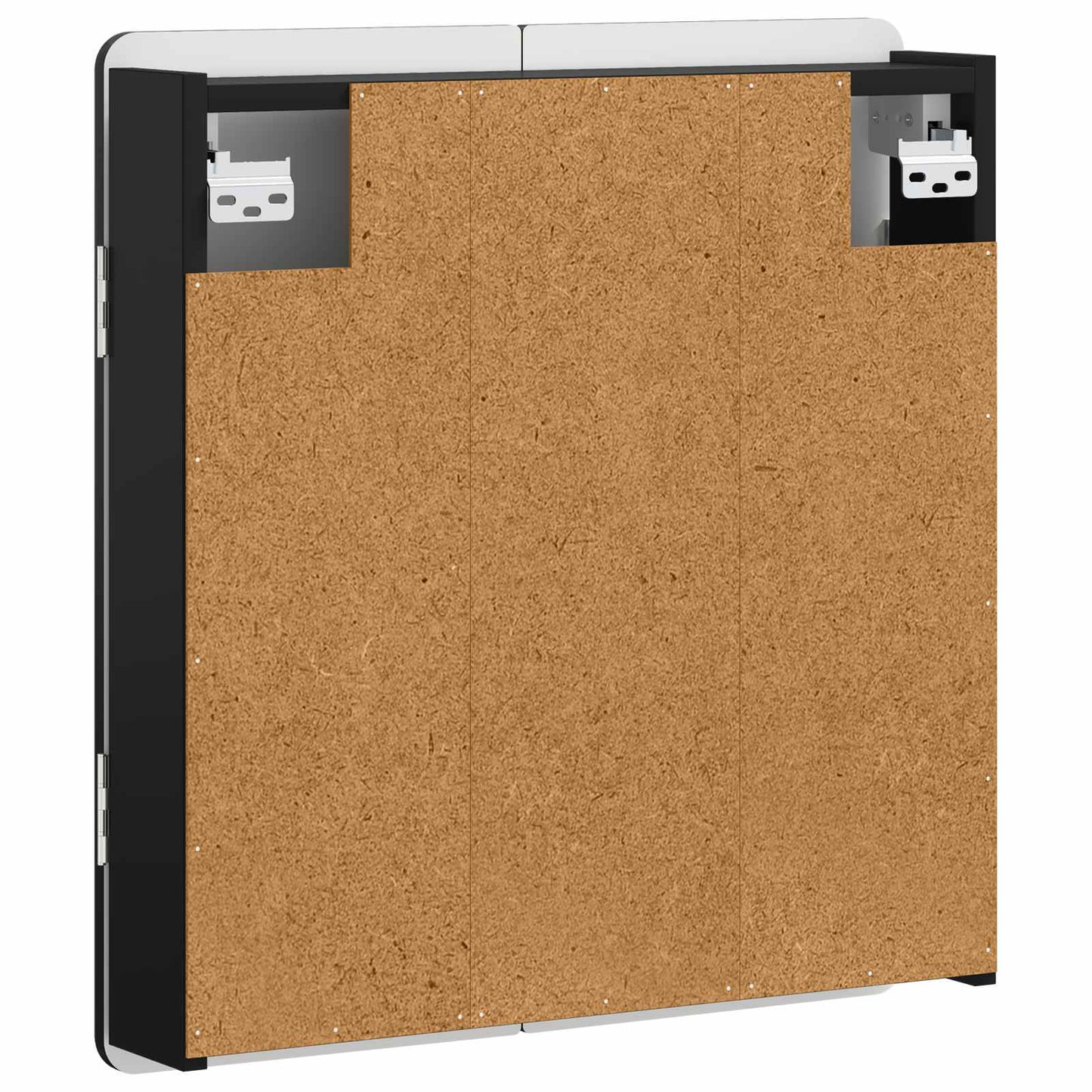 Dartbrettskap ZWOLLE Svart 52,5 x 10,5 x 57,5 cm Konstruert tre