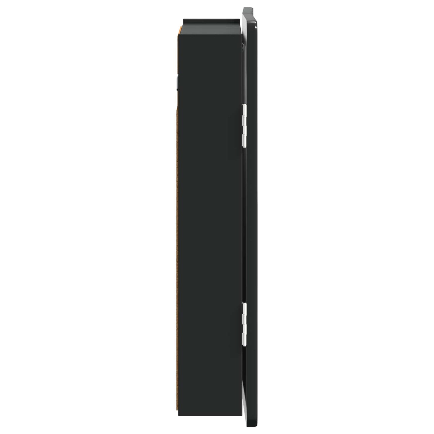 Dartbrettskap ZWOLLE Svart 52,5 x 10,5 x 57,5 cm Konstruert tre