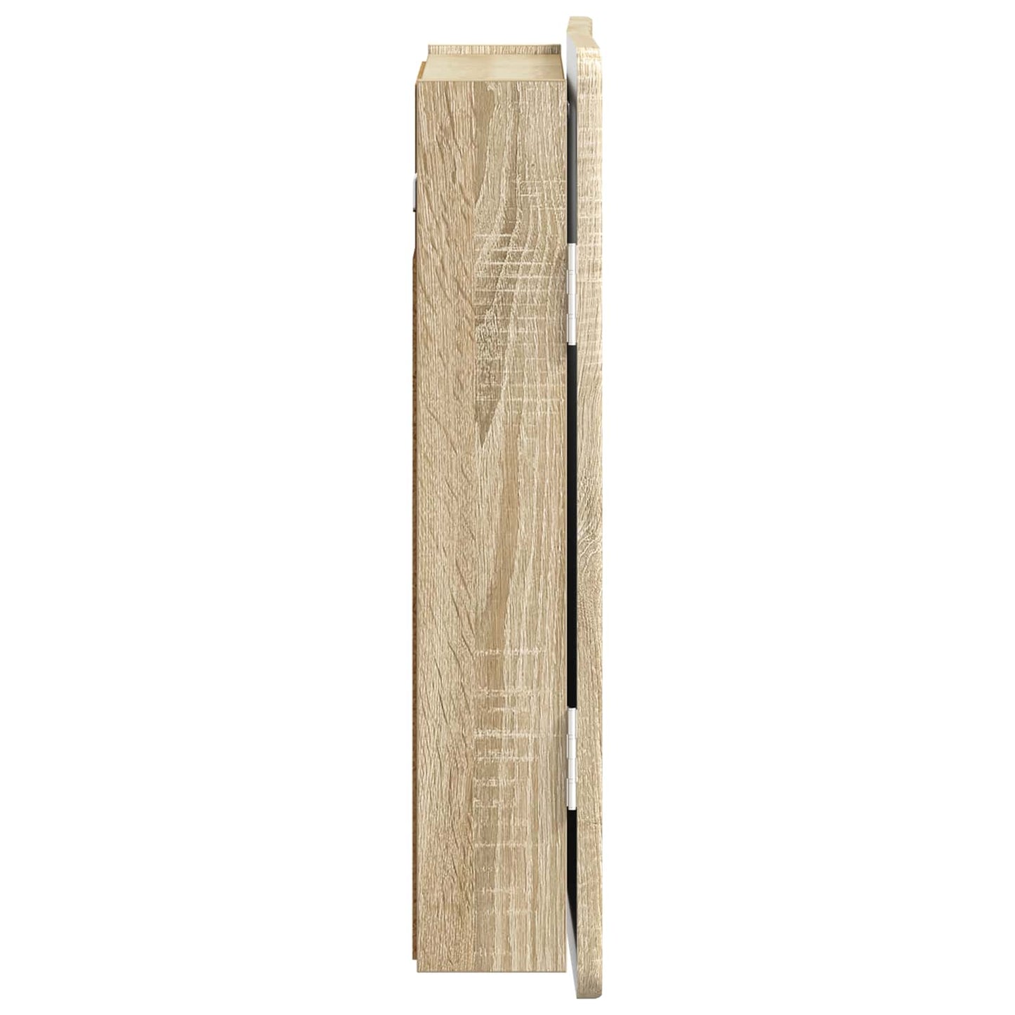 Dartbrettskap ZWOLLE Sonoma eik 52,5 x 10,5 x 57,5 cm