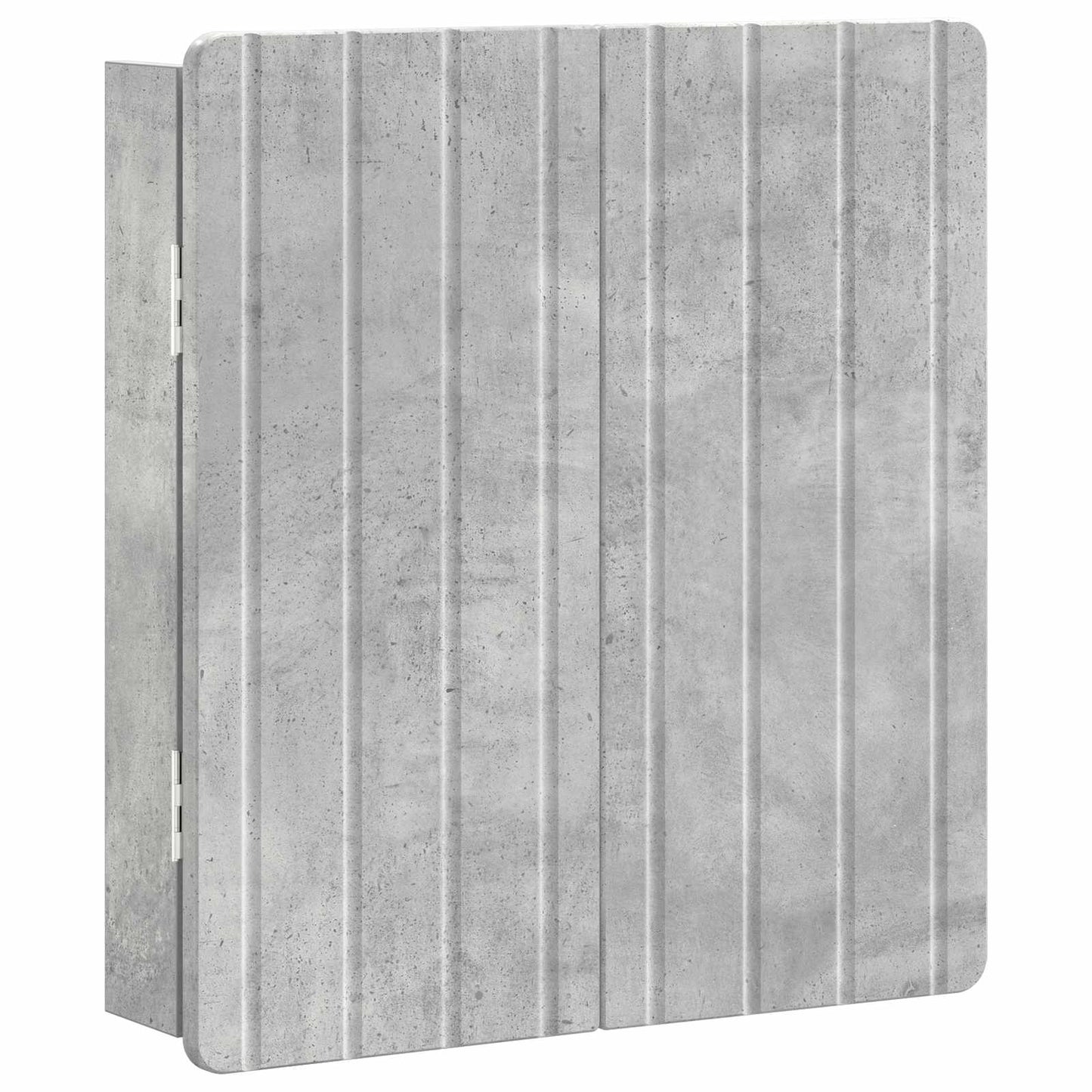 Dartbrettskap ZWOLLE Betonggrå 52,5 x 10,5 x 57,5 cm