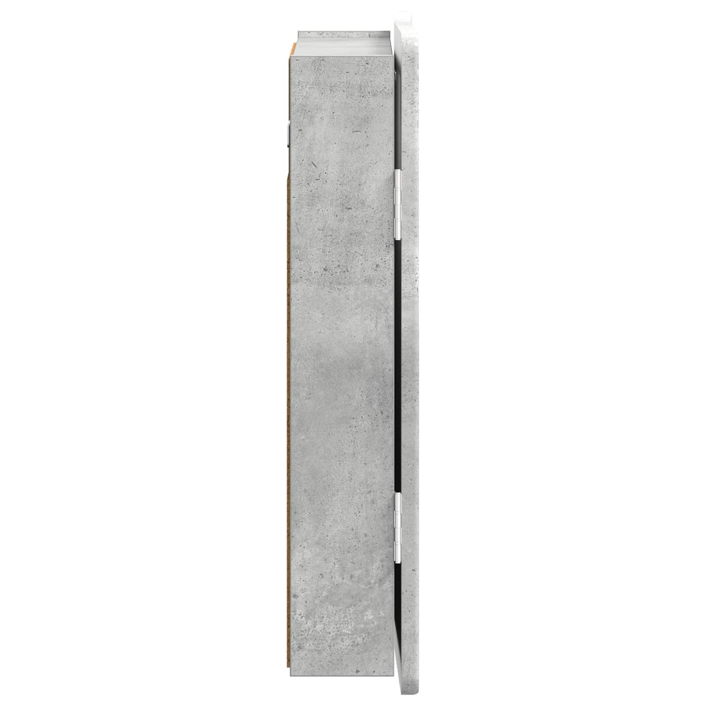 Dartbrettskap ZWOLLE Betonggrå 52,5 x 10,5 x 57,5 cm