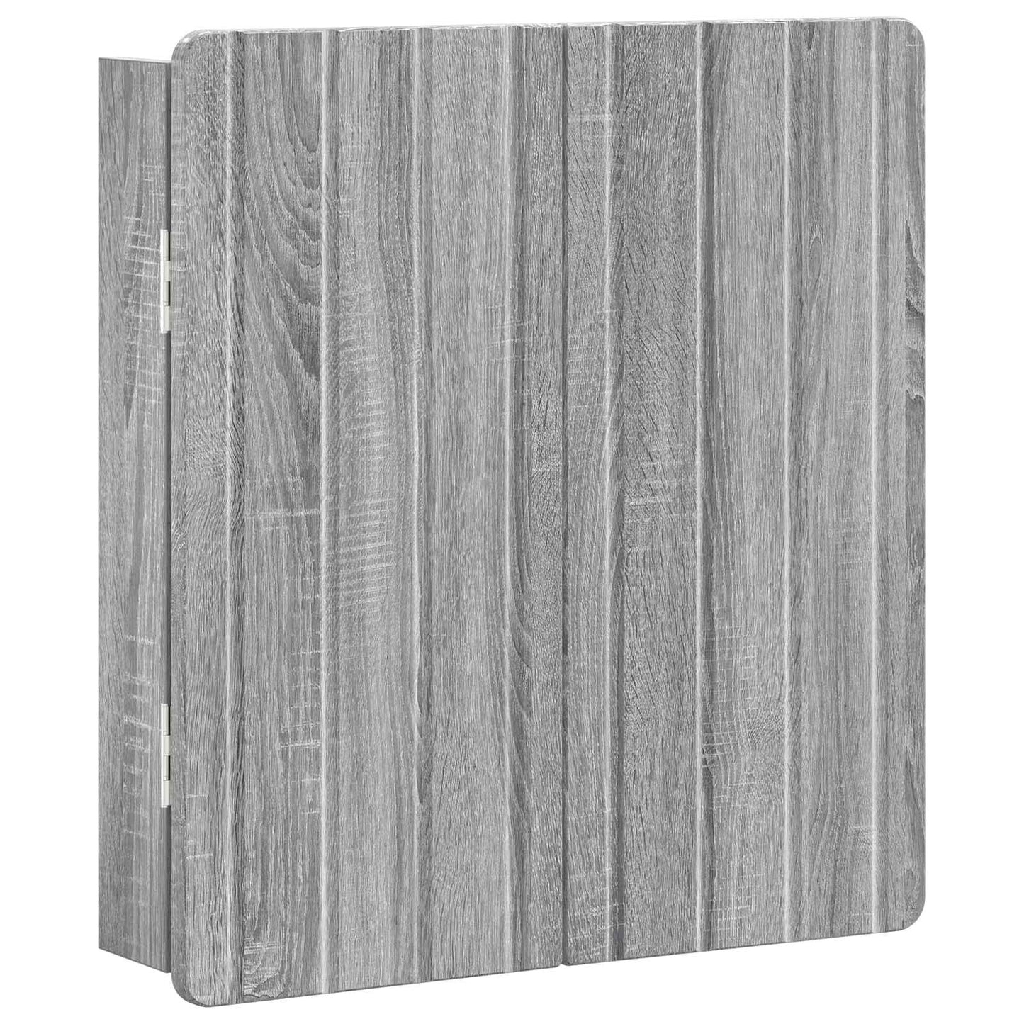 Dartbrettskap ZWOLLE Grå Sonoma 52,5 x 10,5 x 57,5 cm