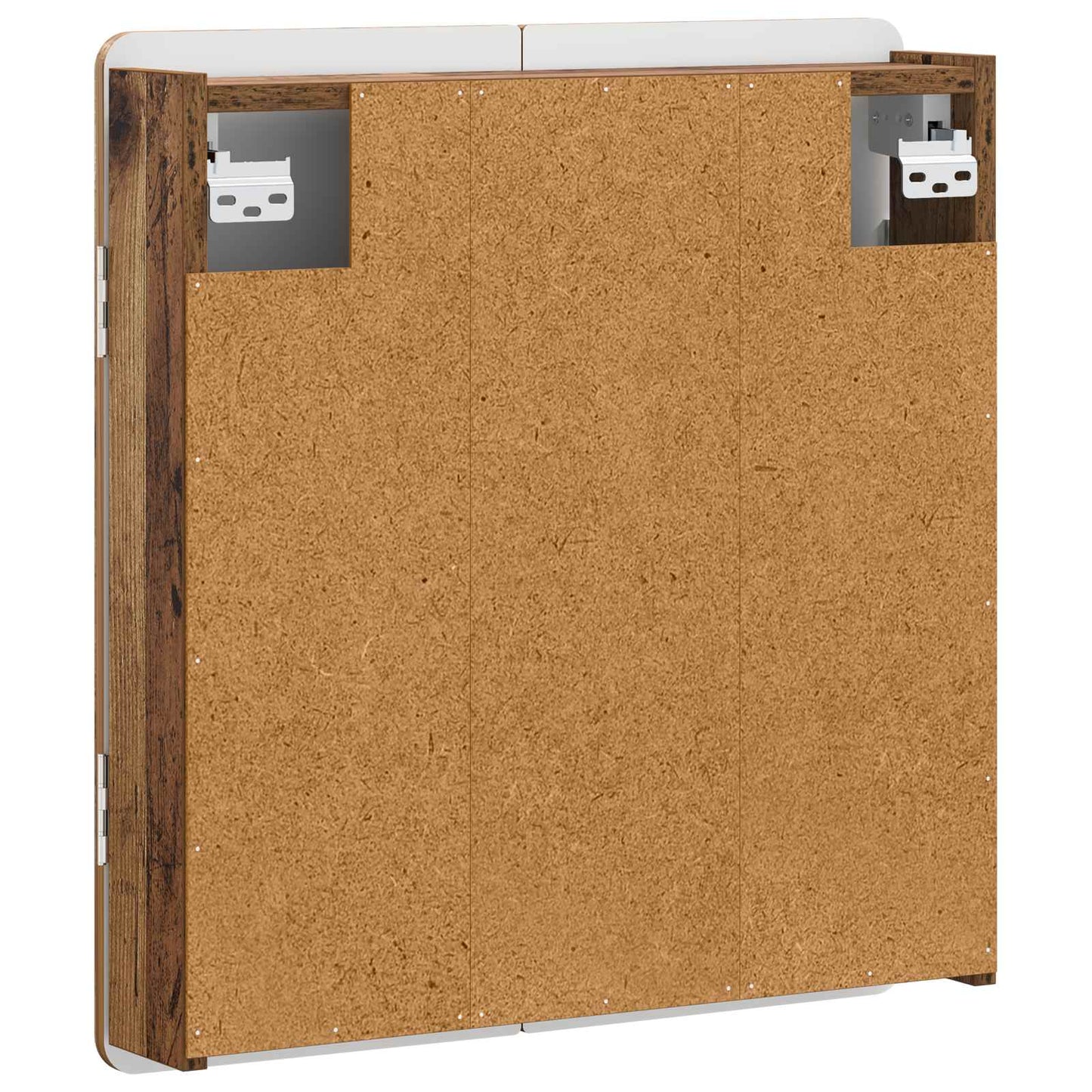 Dartbrettskap ZWOLLE Gammelt tre 52,5 x 10,5 x 57,5 cm