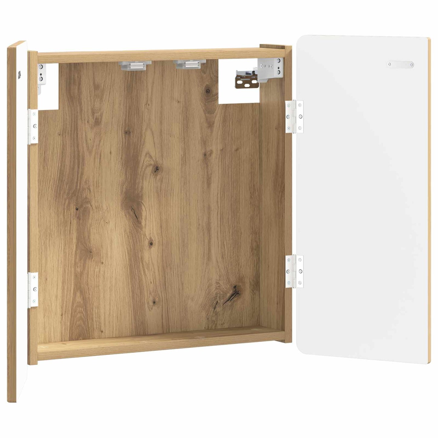 Dartbrettskap ZWOLLE Artisan eik 52,5 x 10,5 x 57,5 cm