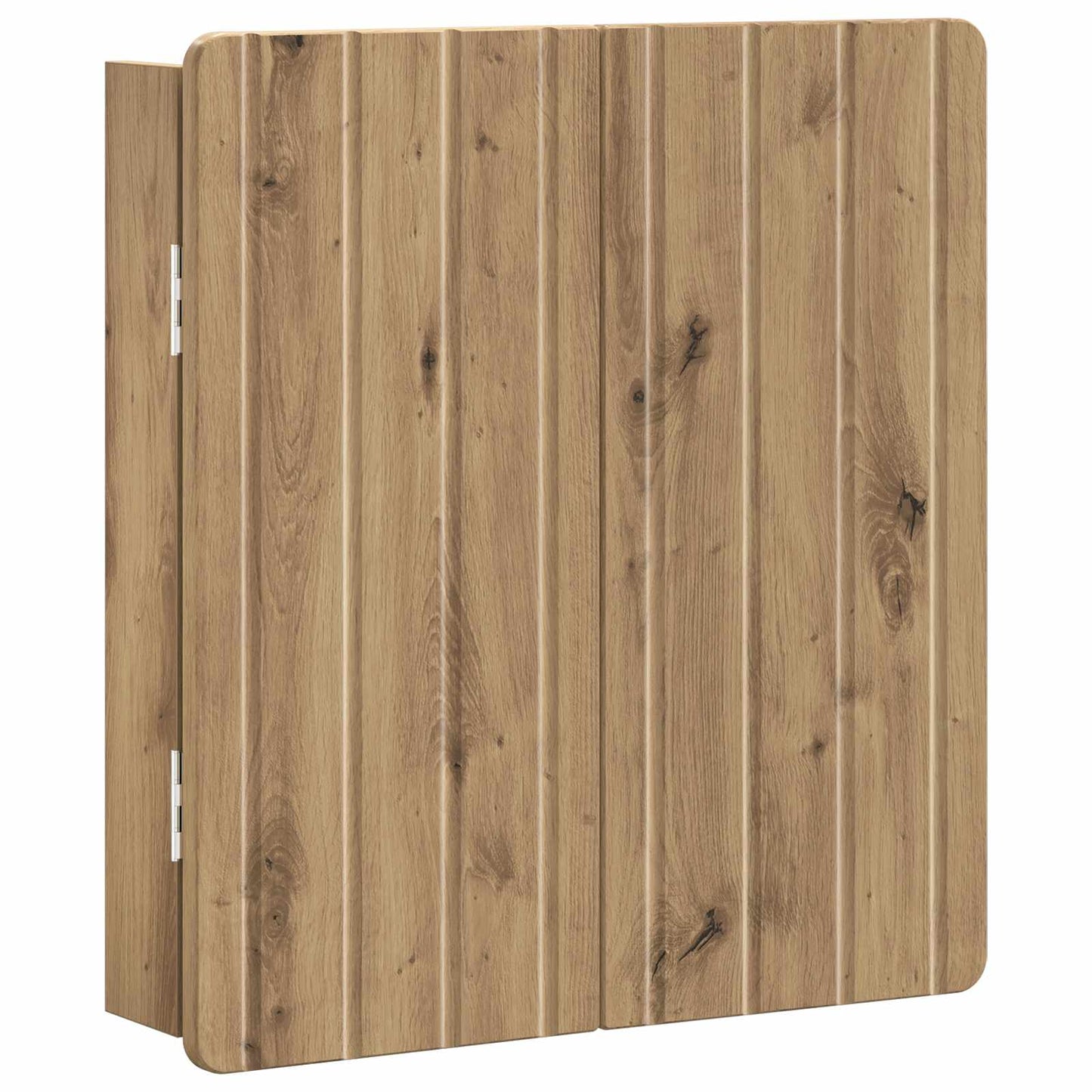 Dartbrettskap ZWOLLE Artisan eik 52,5 x 10,5 x 57,5 cm