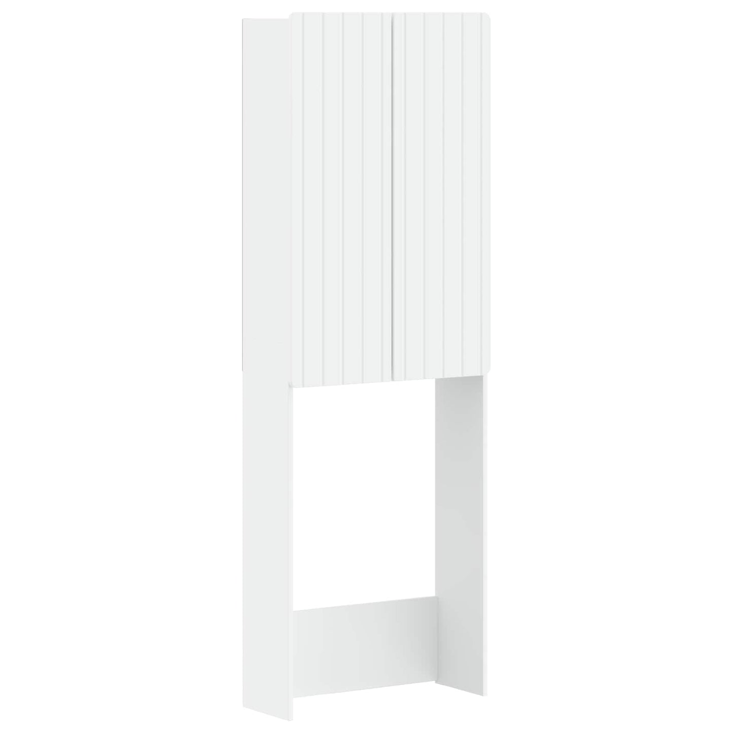 Toalett skap ZWOLLE Hvit 66 x 25,5 x 190 cm Konstruert tre