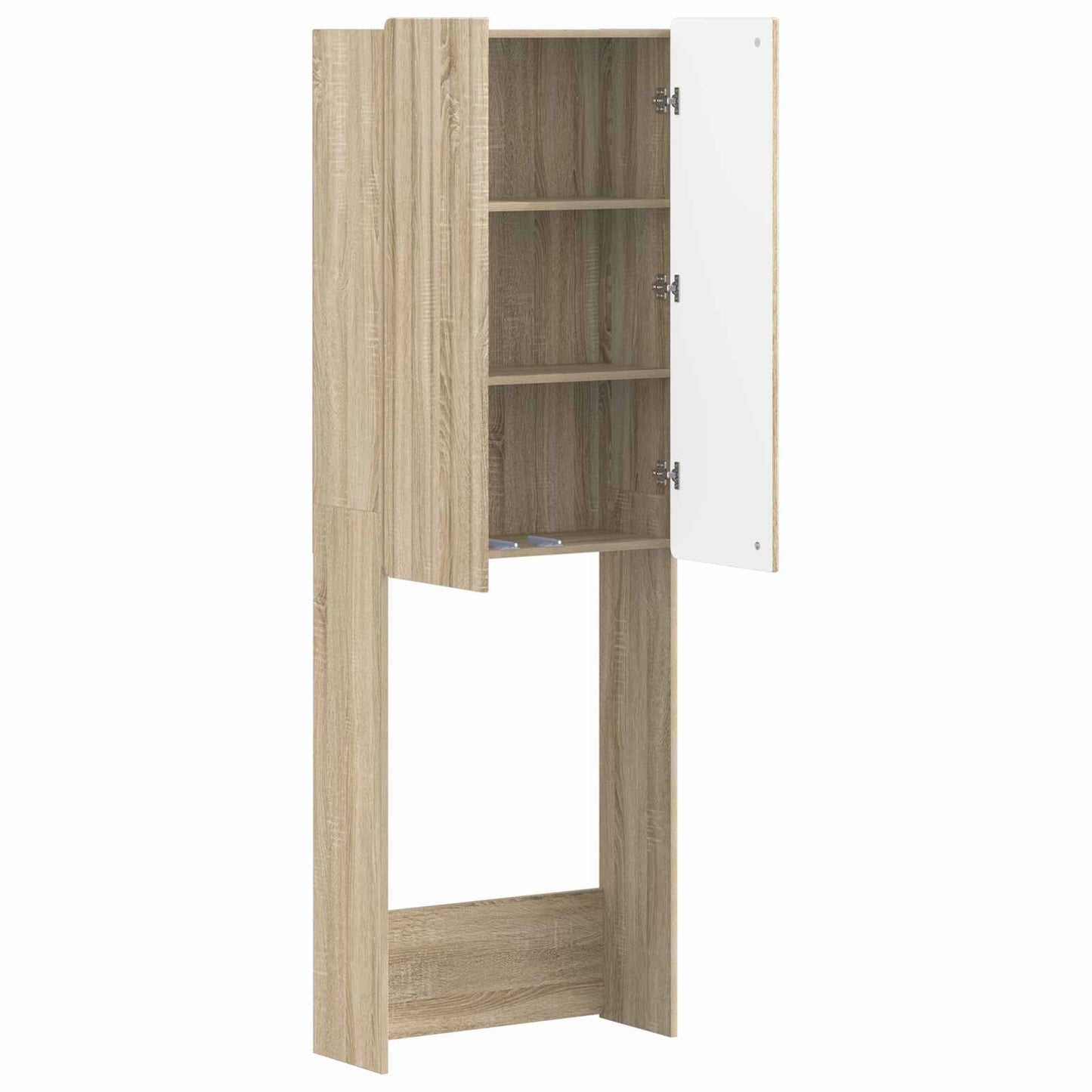 Toalett skap ZWOLLE Sonoma eik 66 x 25,5 x 190 cm
