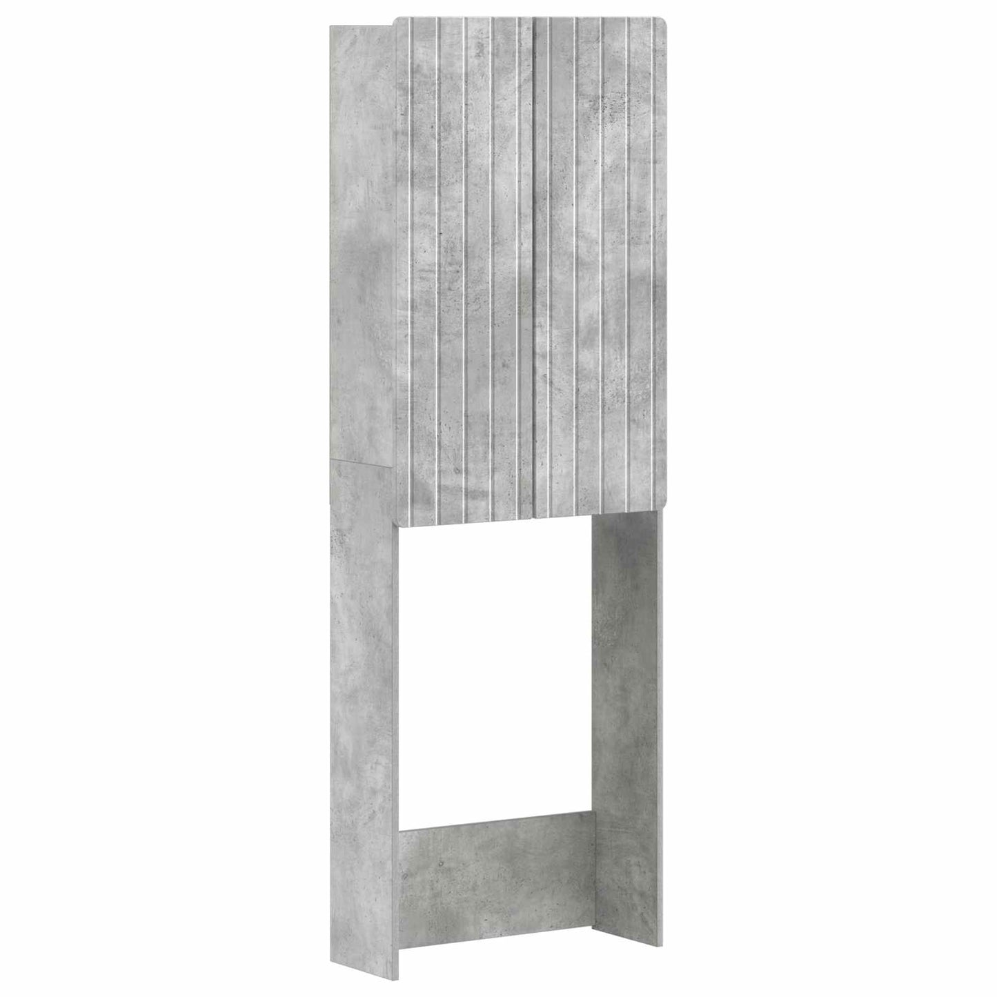 Toalett skap ZWOLLE Betonggrå 66 x 25,5 x 190 cm Konstruert tre