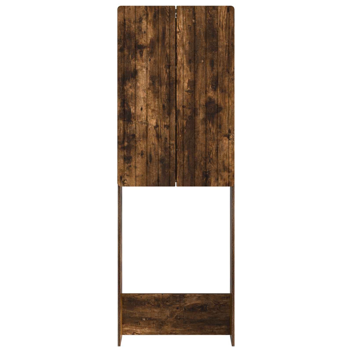 Toalett skap ZWOLLE Røkt Eik 66 x 25,5 x 190 cm Konstruert tre