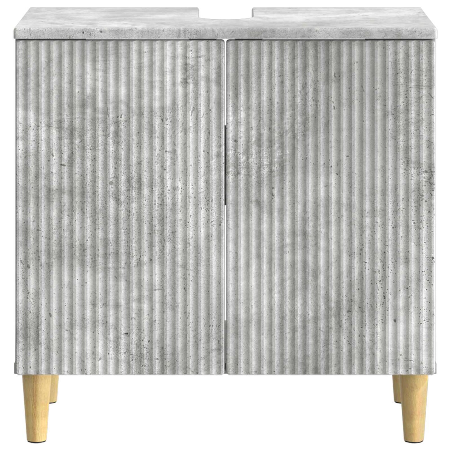 Baderomsvaskeskap ARNHEM Betonggrå 59,5 x 31,5 x 59 cm