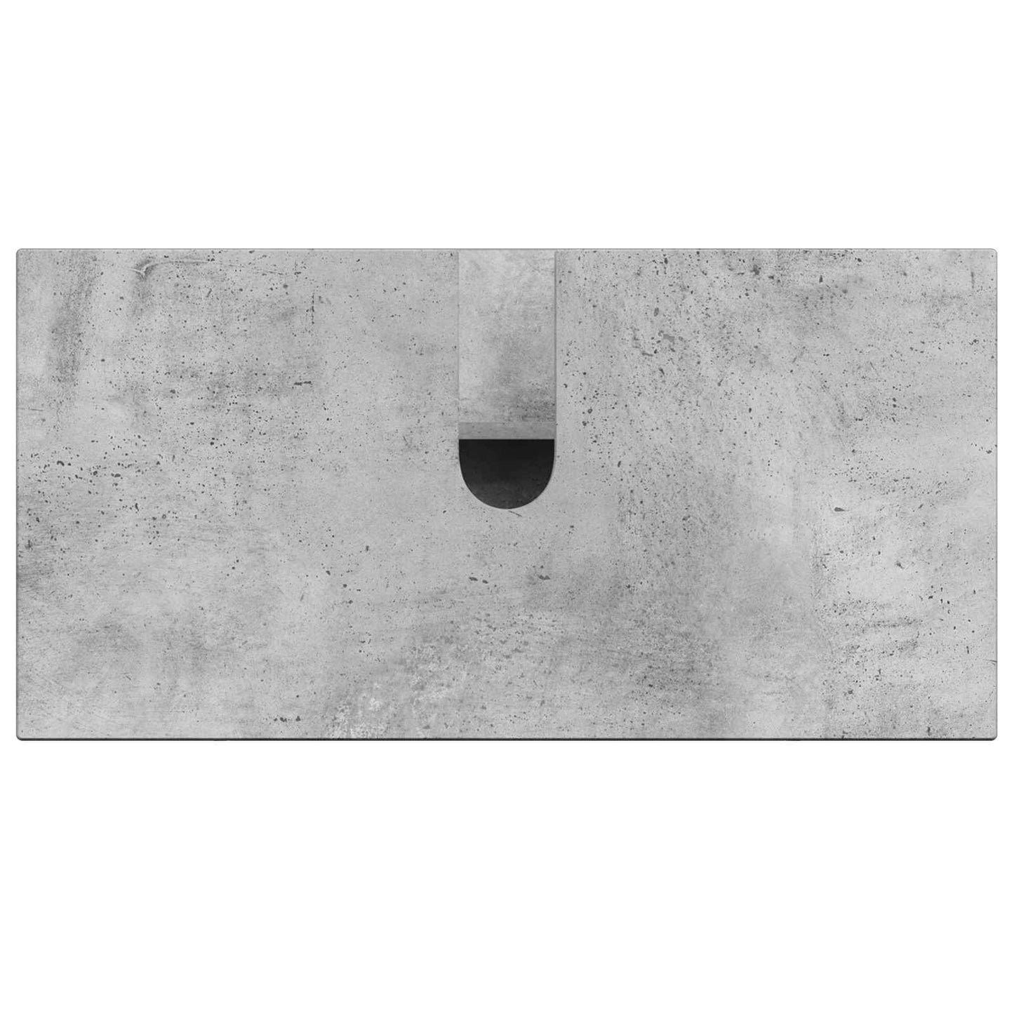 Baderomsvaskeskap ARNHEM Betonggrå 59,5 x 31,5 x 59 cm