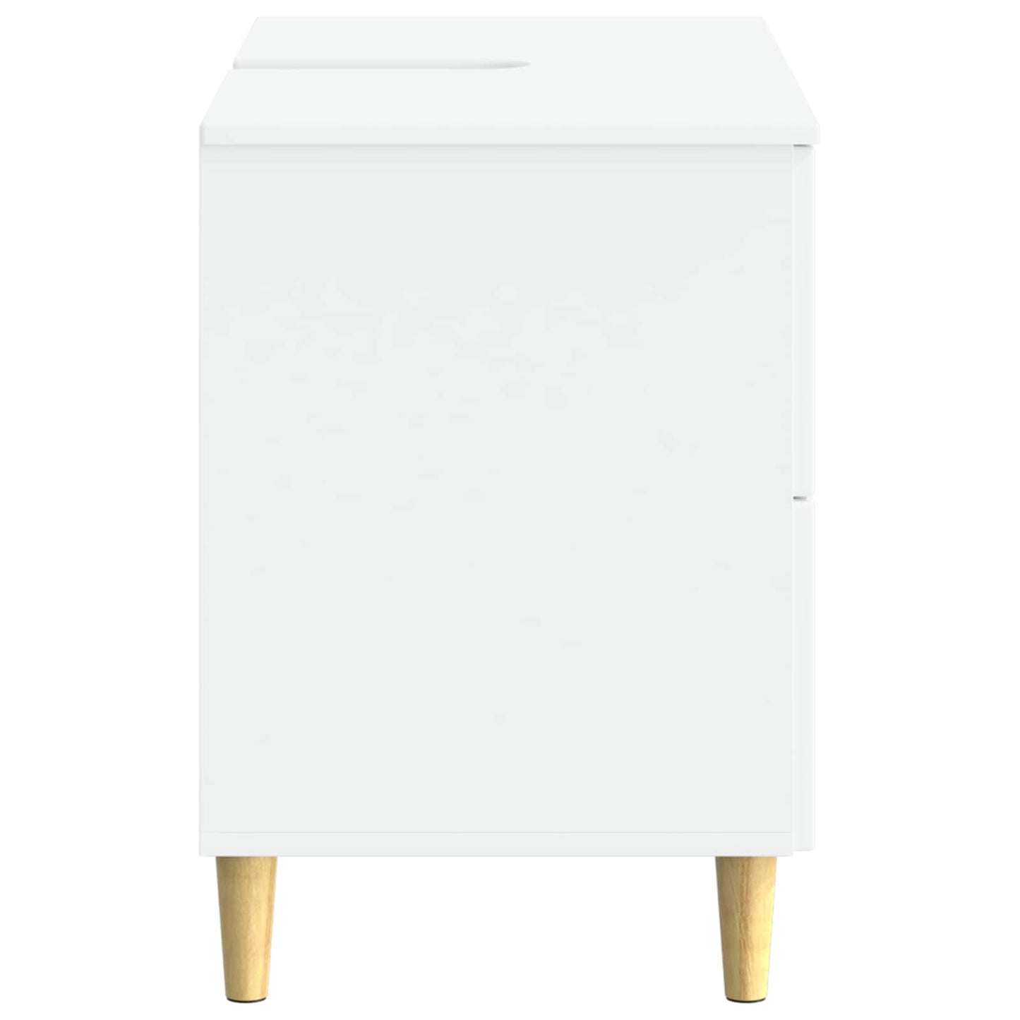 Baderomsvaskeskap ARNHEM Hvit 82 x 41 x 59 cm Konstruert tre