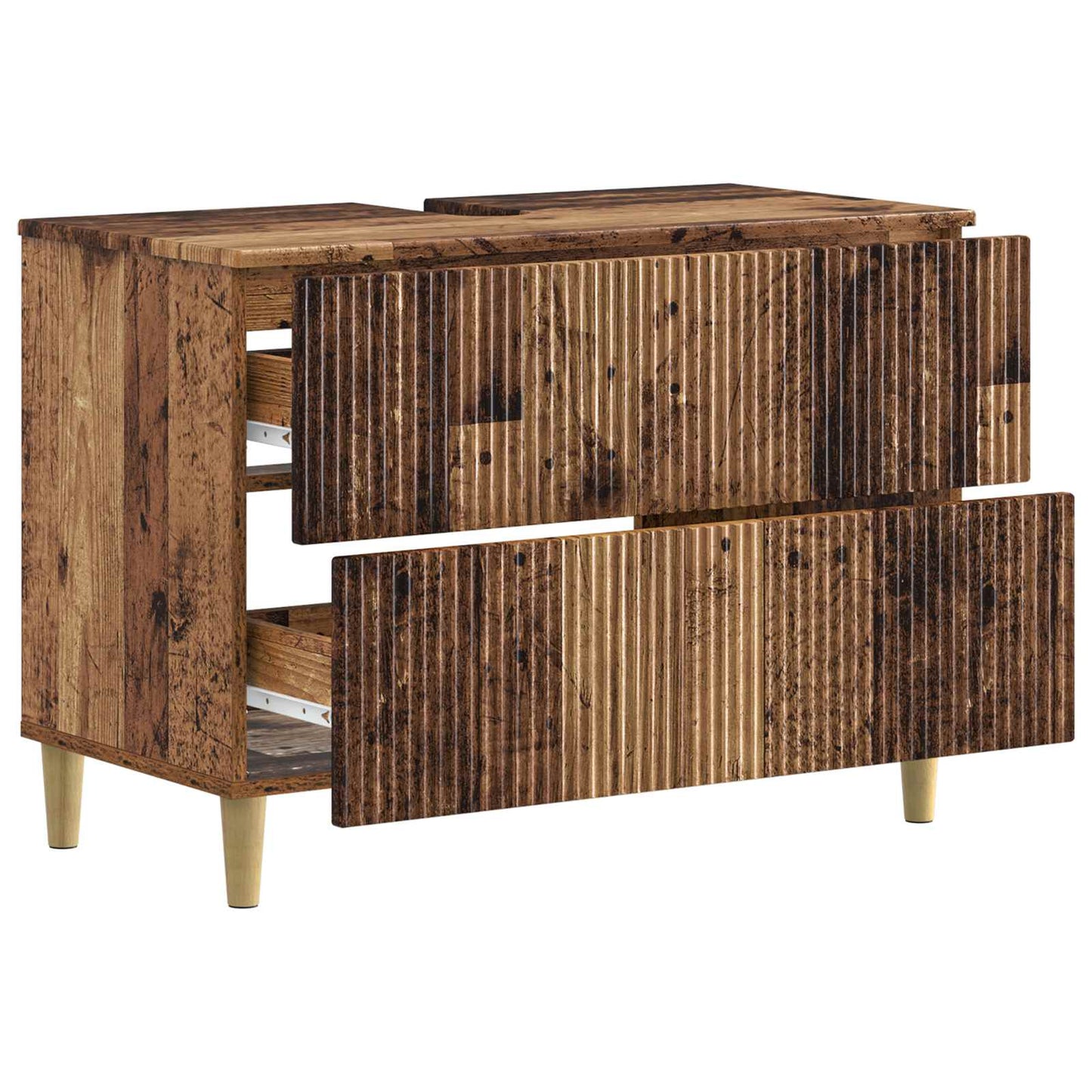 Baderomsvaskeskap ARNHEM Gammelt tre 82 x 41 x 59 cm