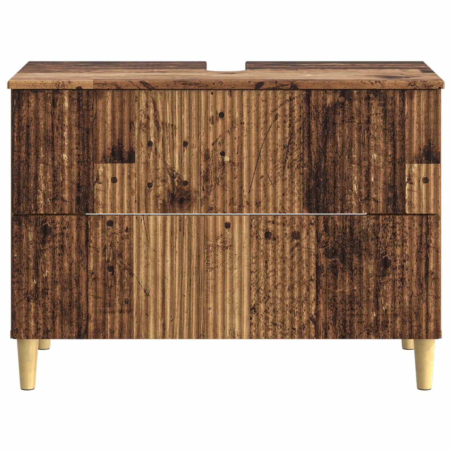 Baderomsvaskeskap ARNHEM Gammelt tre 82 x 41 x 59 cm