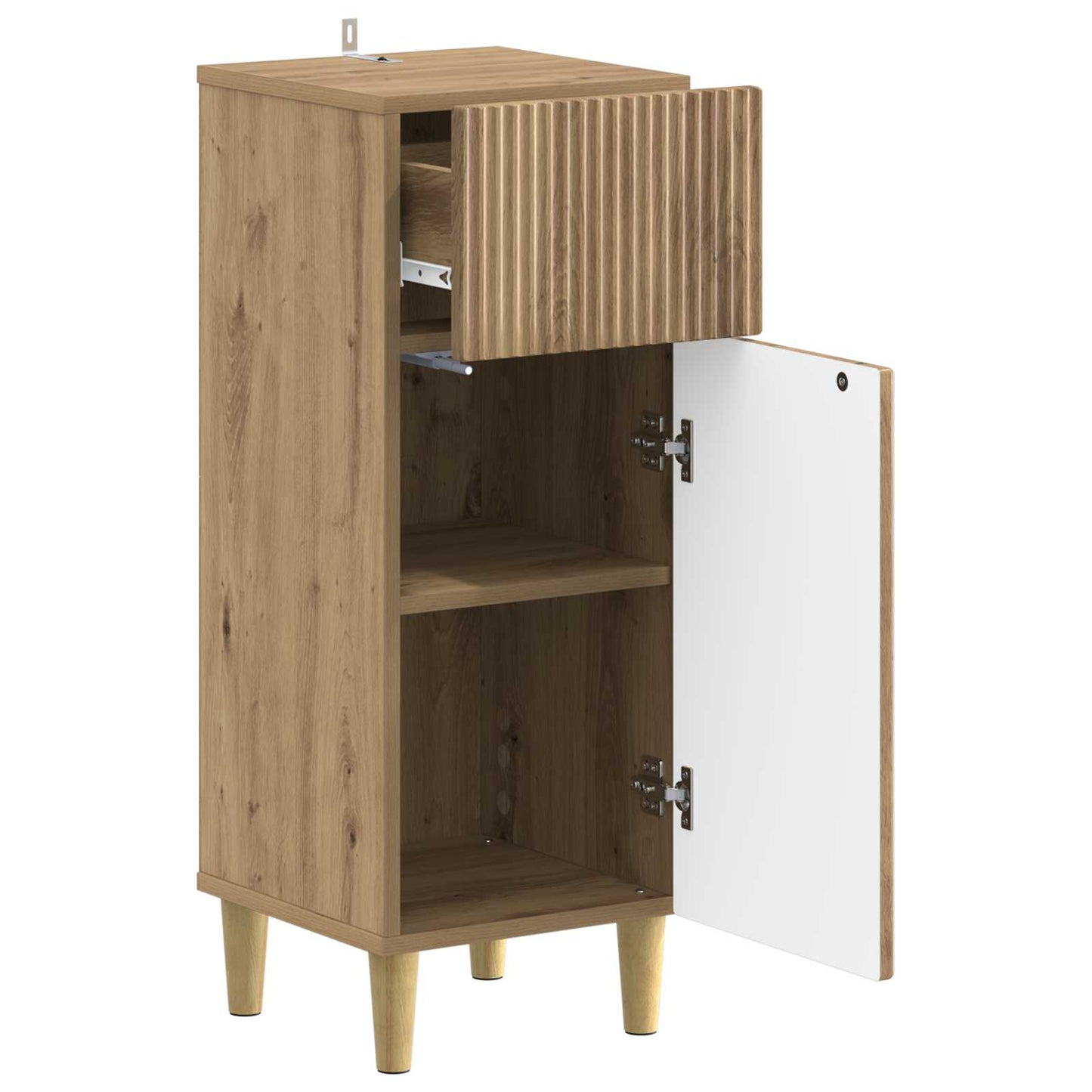 Baderom Oppbevaringsskap ARNHEM Artisan eik 30 x 31 x 80 cm