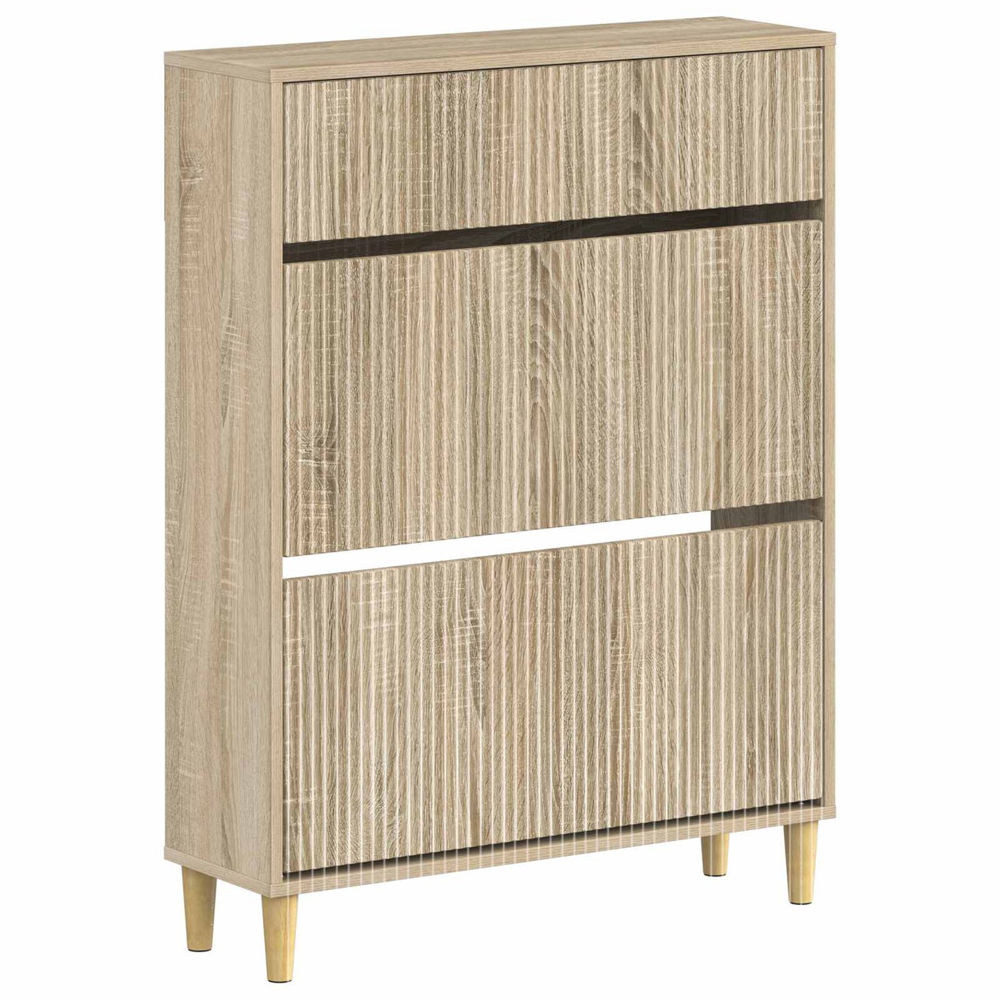 Sko Skap ARNHEM 78 x 24 x 103 cm Konstruert tre Sonoma eik