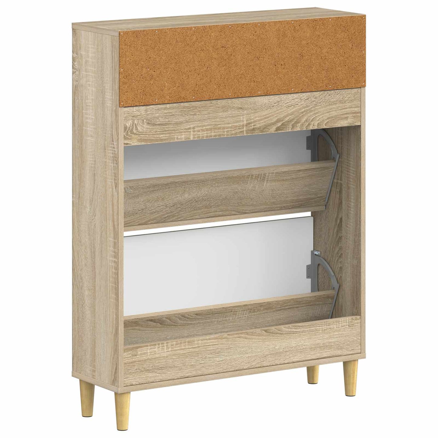 Sko Skap ARNHEM 78 x 24 x 103 cm Konstruert tre Sonoma eik