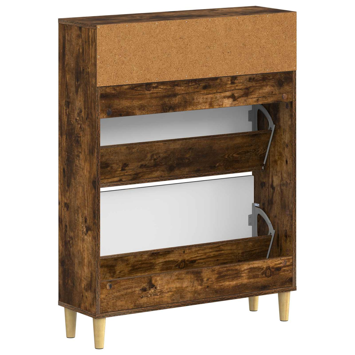 Sko Skap ARNHEM 78 x 24 x 103 cm Konstruert tre Røkt Eik