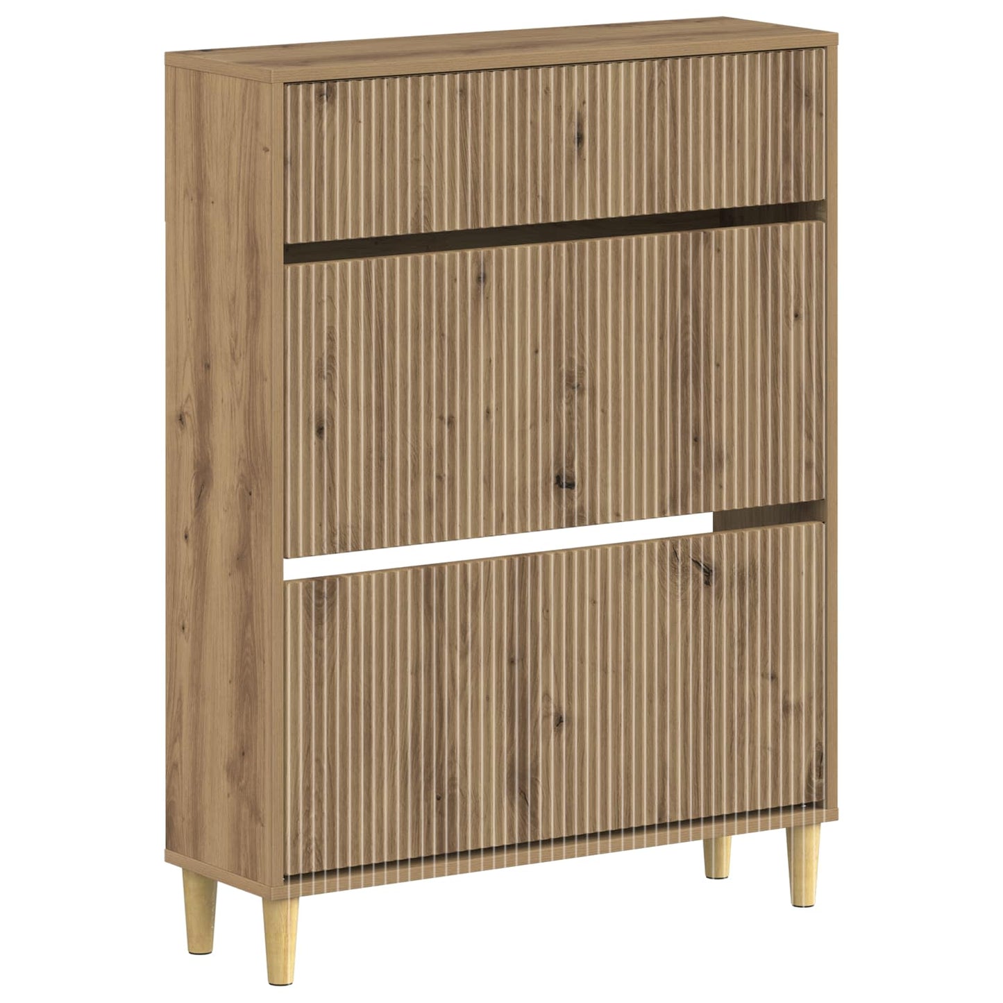 Sko Skap ARNHEM 78 x 24 x 103 cm Konstruert tre Artisan eik