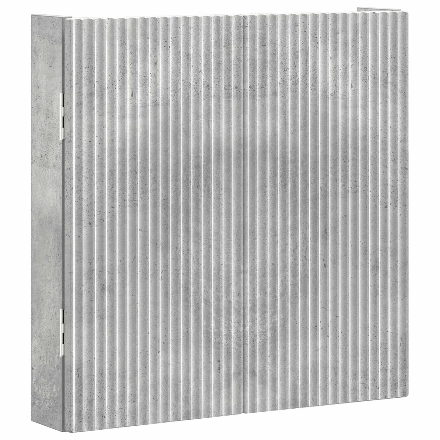 Dartbrettskap ARNHEM Betonggrå 52,5 x 10,5 x 53,5 cm