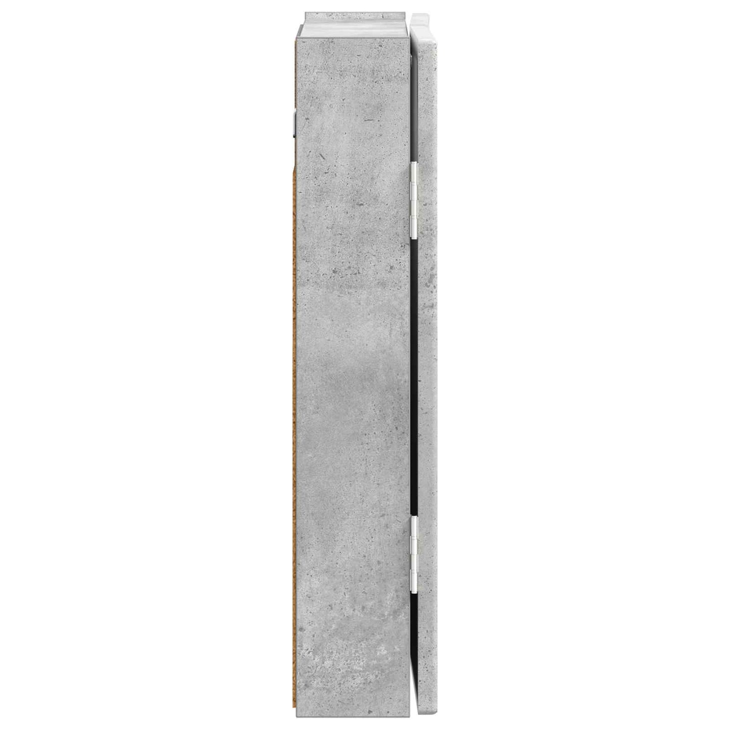 Dartbrettskap ARNHEM Betonggrå 52,5 x 10,5 x 53,5 cm
