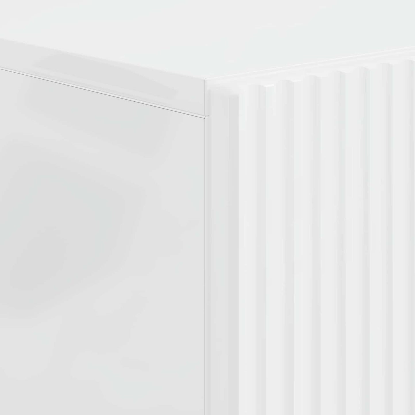 Toalett skap ARNHEM Høgglans hvit 66 x 25,5 x 190 cm