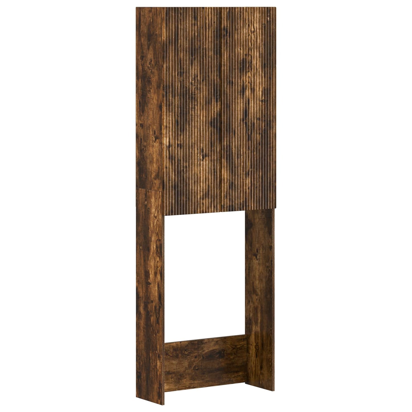 Toalett skap ARNHEM Røkt Eik 66 x 25,5 x 190 cm Konstruert tre