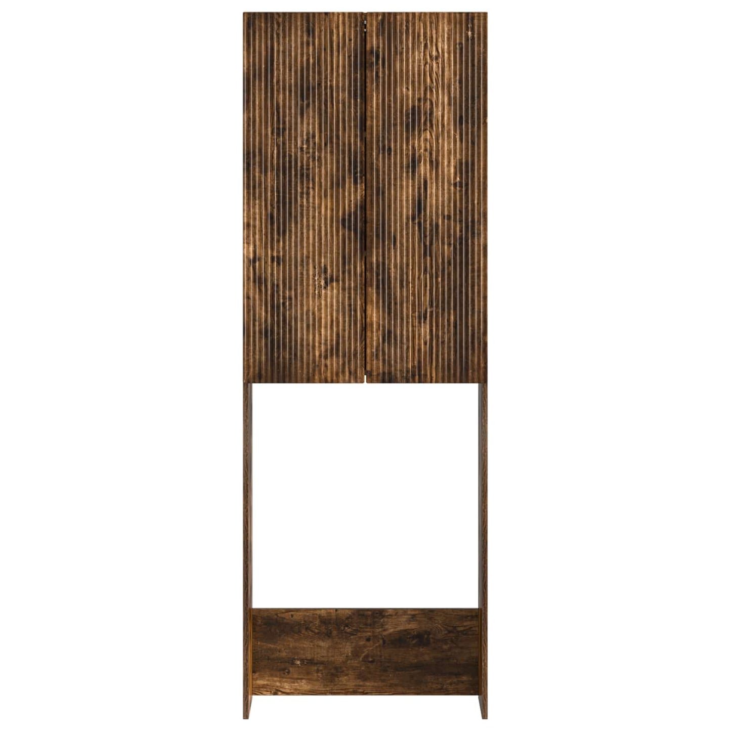 Toalett skap ARNHEM Røkt Eik 66 x 25,5 x 190 cm Konstruert tre