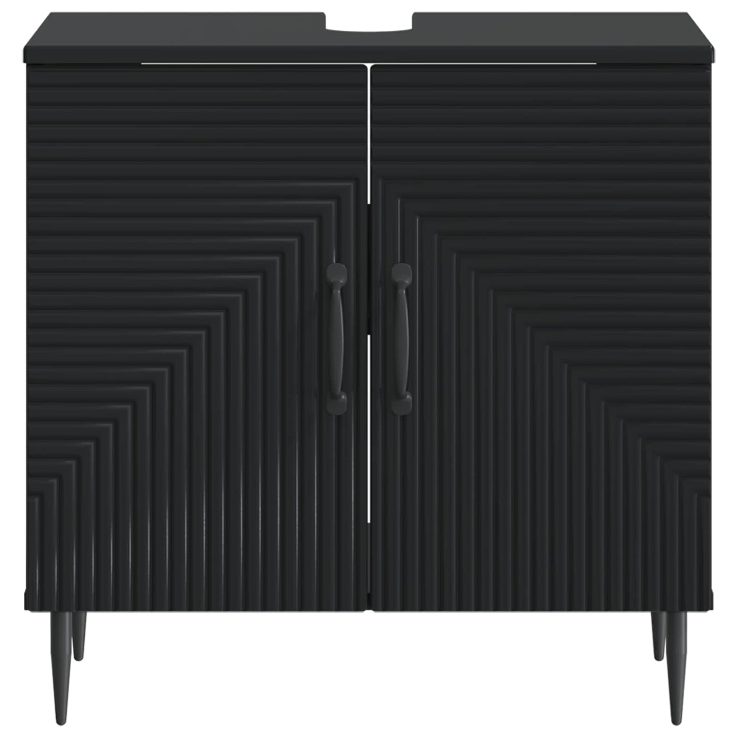 Baderomsvaskeskap HAARLEM Svart 59,5 x 31,5 x 59 cm